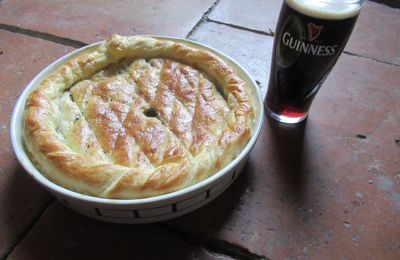 Tourte aux légumes et à la bière