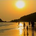 Sunset beach in GOA (part 1)