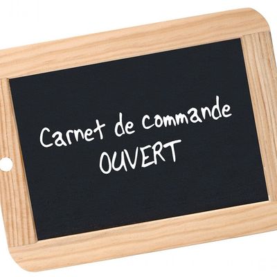 Ouverture du carnet de commande