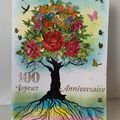 Arbre de Vie pour anniversaire centenaire 