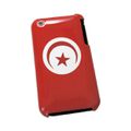 Coque arrière de protection drapeau TUNISIE pour Apple pour iPhone 3GS