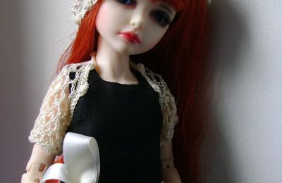 Free crochet pattern : au temps jadis for BJD Yosd Iplehouse