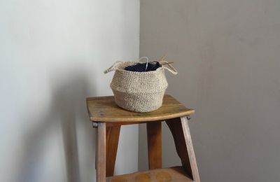 Panier thaïlandais crocheté