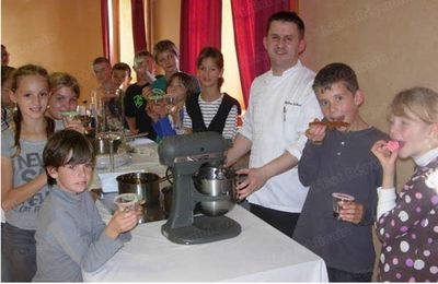 Vu dans la presse : Un charmeur de papilles à l'école (23/10/2013)