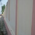 les derniers travaux des murs de l'école CENTRAL de KPALIME