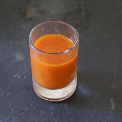 verrines de gaspacho