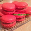 Macaron au chocolat au lait