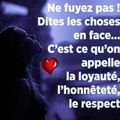 Dire les choses ....