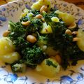 Chou kale aux pommes de terre