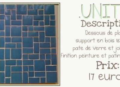 Des nouvelles créations tous les vendredis... En