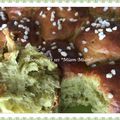 Brioche au thé Matcha