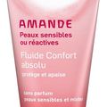 Fluide et crème confort à l'amande Weleda (natrue)