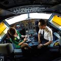 Simulateur de vol: une obligatoire préparation des pilotes de ligne