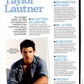 Taylor Lautner parle de Kristen