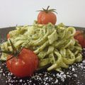 Linguine au Pesto et Tomates Cerises 