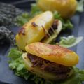 POMMES de Terre Farcies au Canard Confit et au Thym