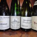 Alsace : Trimbach : Clos Sainte Hune 2001, Buisson-Charles : Meursault Premier Cru : Bouches-Chères 2014