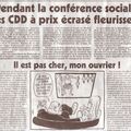 Articles du Canard enchaîné du 26 décembre 2012 et du 2 janvier 2013