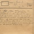 Compte rendu des combats du 23 février 1915. 72e RI.