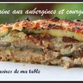 Terrine aux aubergines et courgettes