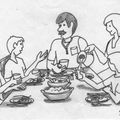 Le repas, un acte familial