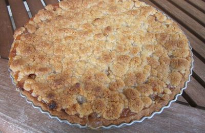 Tarte crumble aux pommes