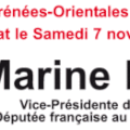 Claira (66) : Déjeuner-débat avec Marine le Pen