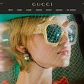 GUCCI LANCE SON NOUVEAU SITE WEB EN EUROPE