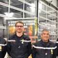 Cérémonie de remise de galons et de médailles