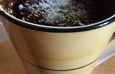 "Mug Cake" chocolat noix de coco