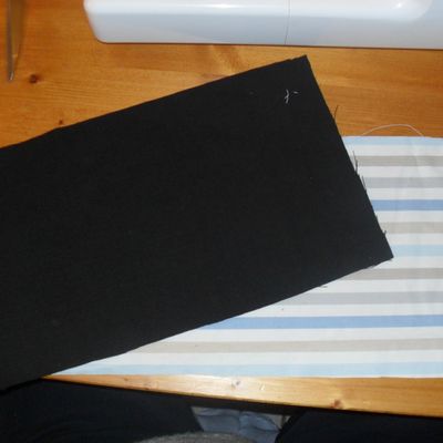 Tuto de pochette à médaille.