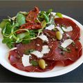 BRESAOLA MARINEE AU BASILIC