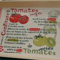 plateau : confiture de tomates