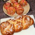 BRIOCHE AUX PRALINES ROSES