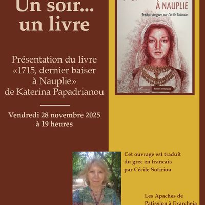 Les Apaches de Patission # Un soir ... Un livre 