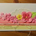 3 petites cartes d'anniversaires