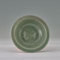 Double Fish Dish, Longquan celadon, Southern Song—Yuan dynasty (1127-1368)