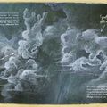 UNE DOUBLE PAGE DE "ARTHUS ET LES NUAGES".