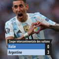 Finalissima trophée Artémio-Franchi 2022 : Argentine - Italie (3-0)