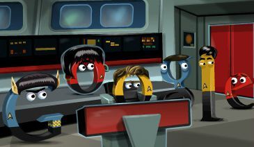 Un doodle Google pour fêter l'anniversaire de Star Trek