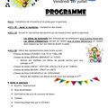 PROGRAMME FETE DE L ECOLE