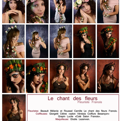 Les talents se regroupent autour d'un seul et même projet Art Floral au chant des fleurs à Franois