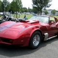 La Chevrolet corvette custom (RegioMotoClassica 2009)