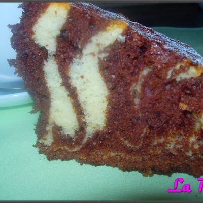 Gâteau marbré