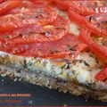 tarte aux tomates et aux amandes de Ottolenghi