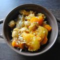 Tajine de veau, carottes et abricots secs