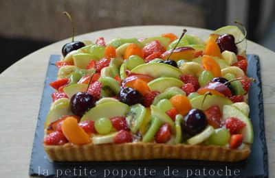 TARTE AUX FRUITS D 'ETE