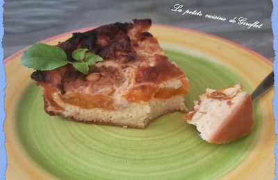 Clafoutis aux abricots du jardin