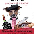 MARCHE GOURMAND : ÎLE MOULINSART A FILLE LE 18 OCTOBRE 2015