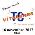 Concert du 16 novembre des Vitamines TC.